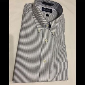 Bass Shirtmaker Longsleeve Blue/White Pinstripe